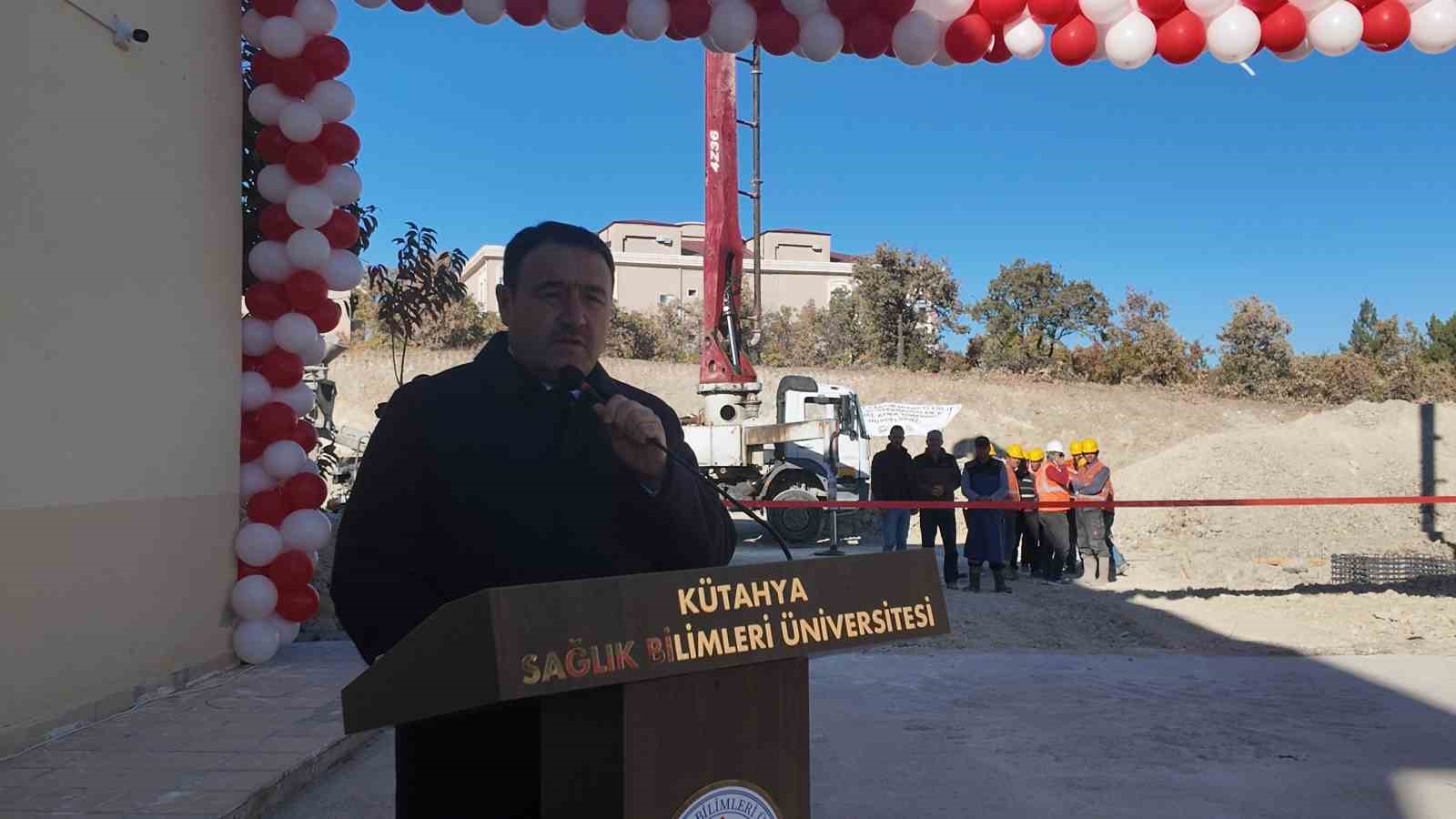 Gediz Sağlık Hizmetleri Meslek Yüksekokulu ek binasının temeli atıldı
