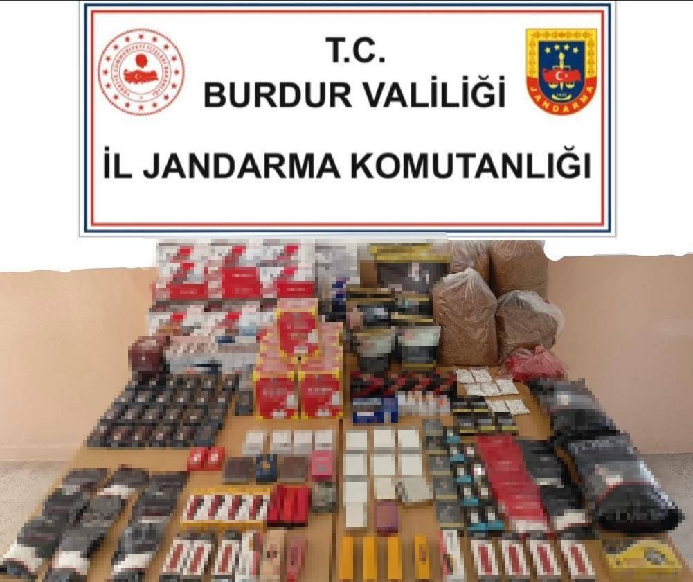 Burdur’da jandarmadan kaçakçılık operasyonu: 1 tutuklama
