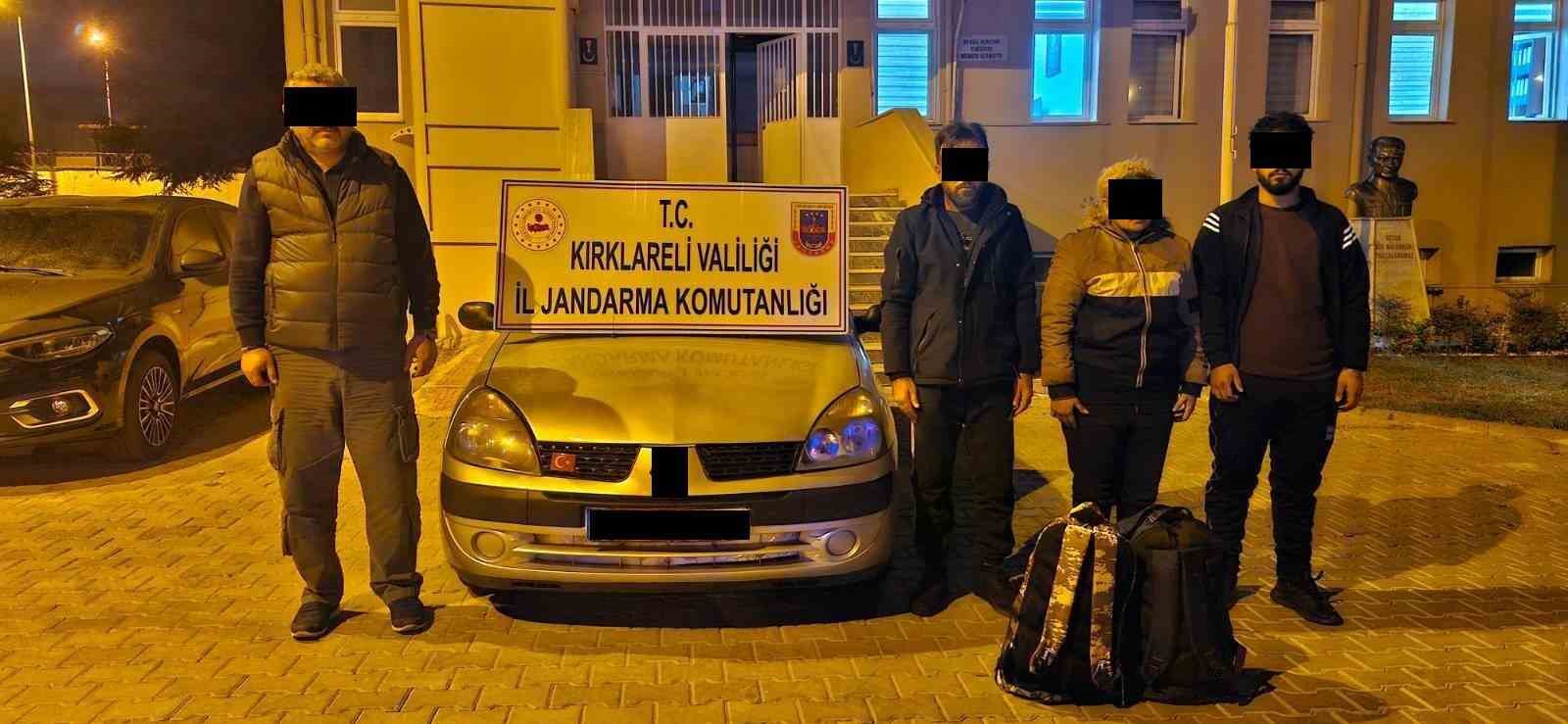 Kırklareli’nde 190 kaçak göçmen yakalandı
