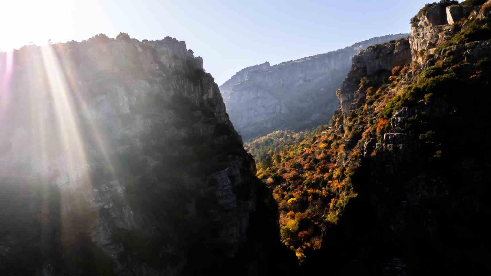 Manisa Spil Dağında sonbahar esintileri
