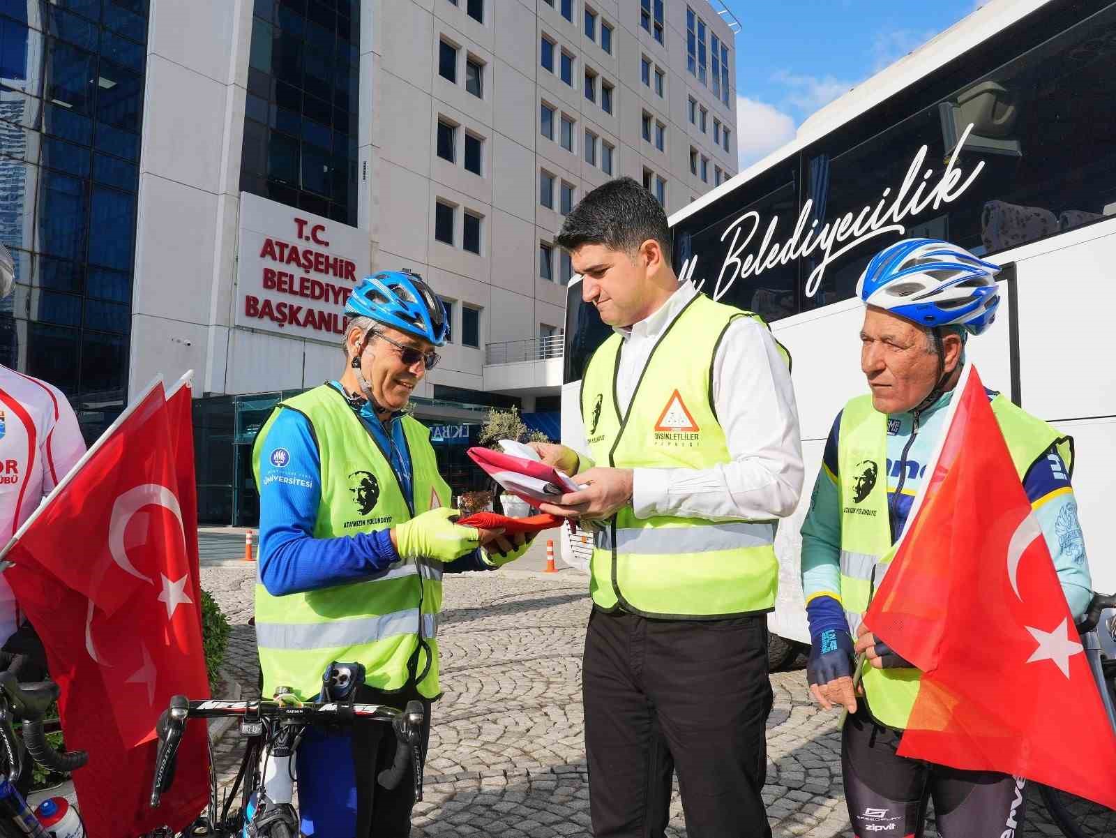 Ataşehir’den Anıtkabir’e kadar pedal çevirecekler
