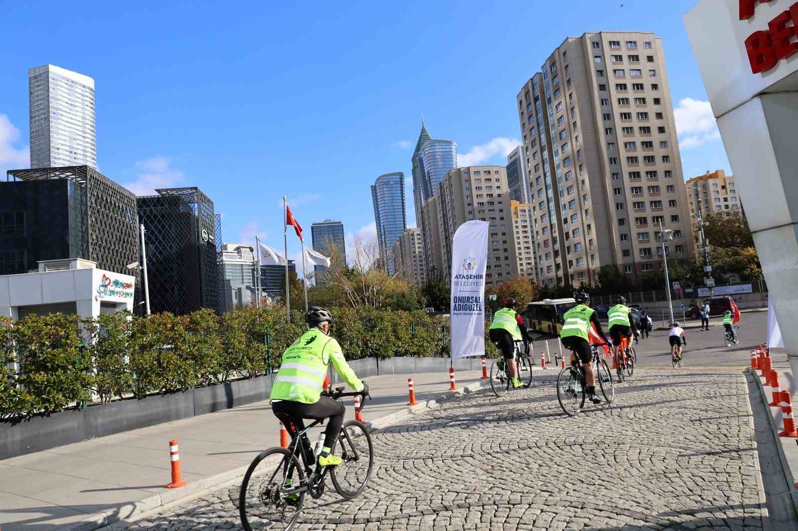 Ataşehir’den Anıtkabir’e kadar pedal çevirecekler
