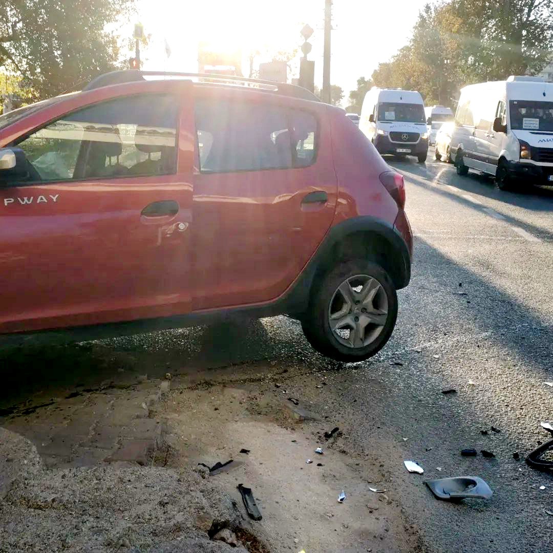 Mudanya’da korkutan kaza
