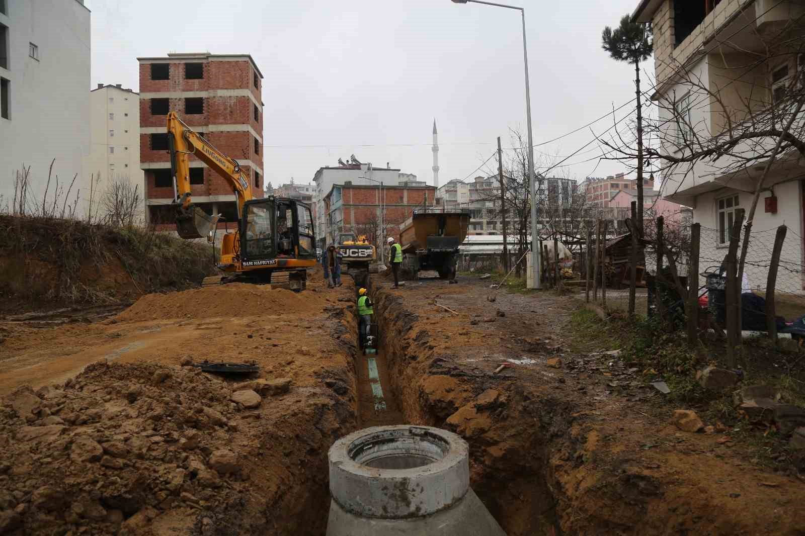 Ordu’nun 19 ilçesinde altyapı çalışmaları devam ediyor
