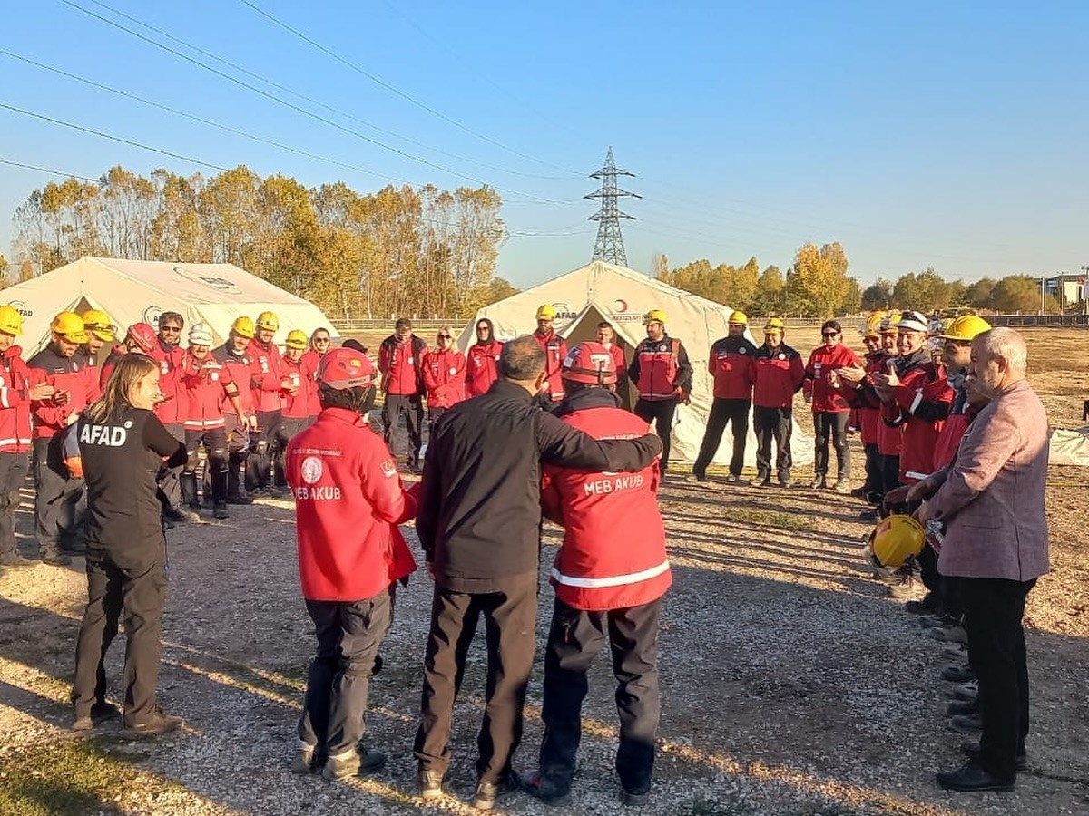 Kütahya’da deprem tatbikatı
