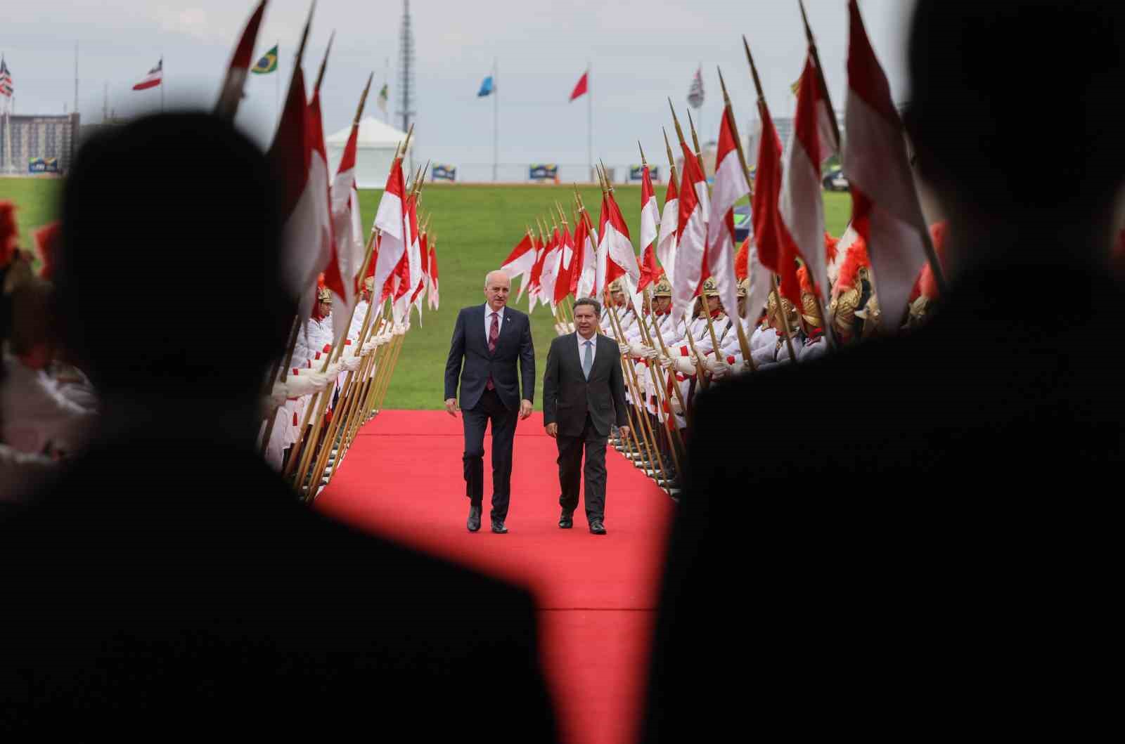 TBMM Başkanı Kurtulmuş, Brezilya’da
