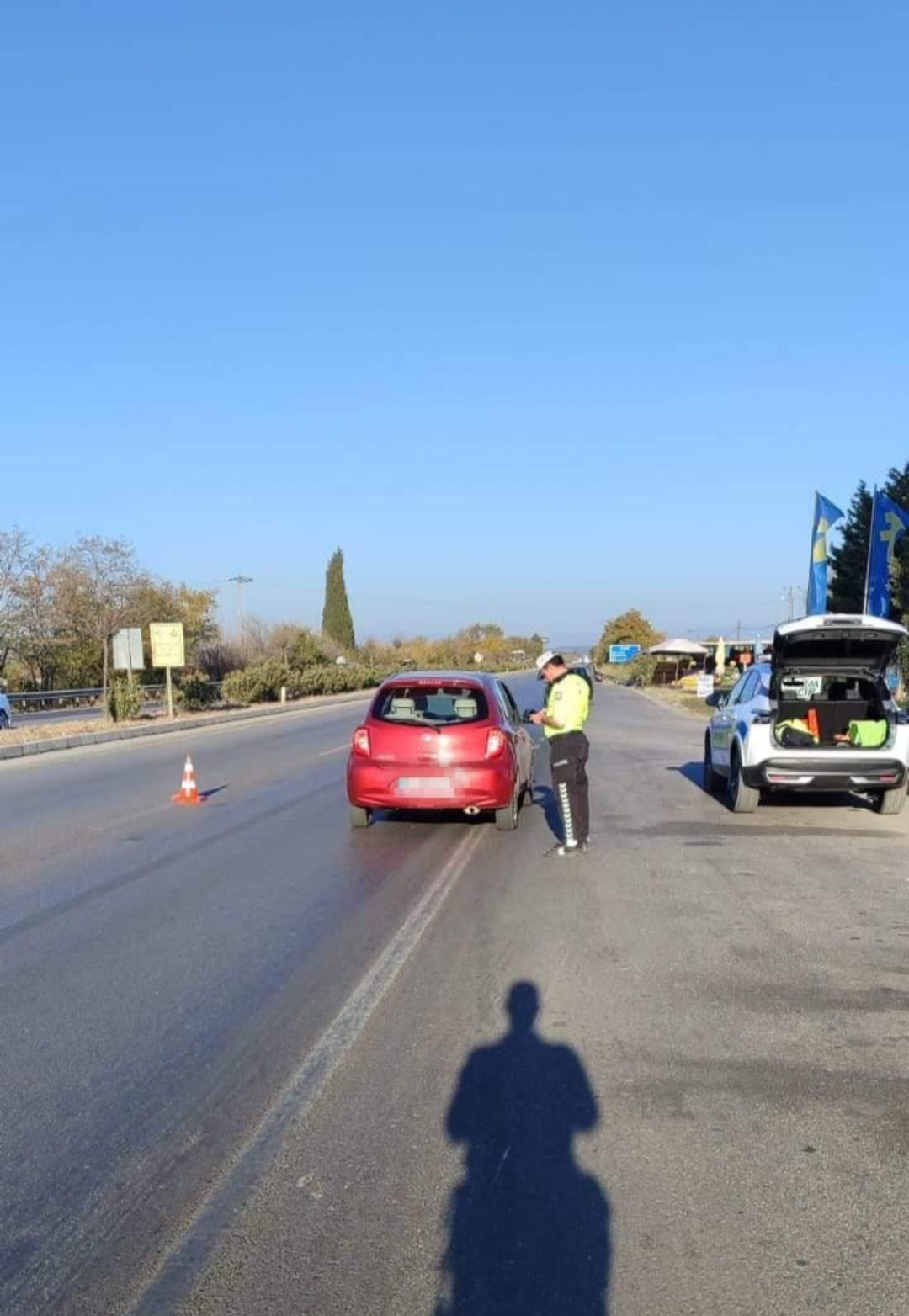 Trafikte sıkı denetim devam ediyor
