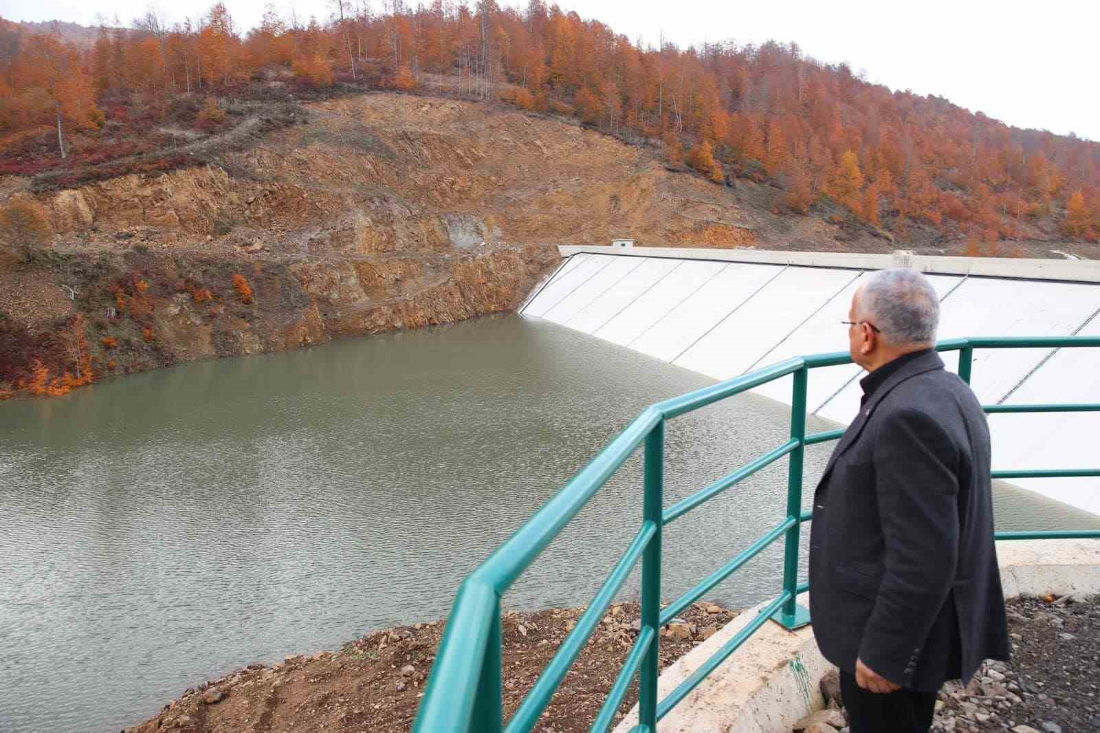 Ordu Büyükşehir Belediyesi baraj inşa etti
