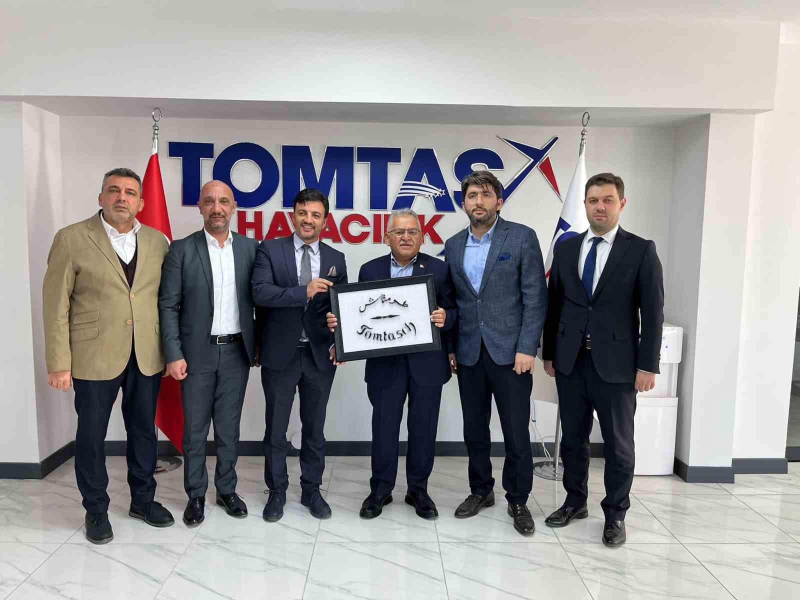 Başkan Büyükkılıç’tan TOMTAŞ Havacılık Tesisine ziyaret
