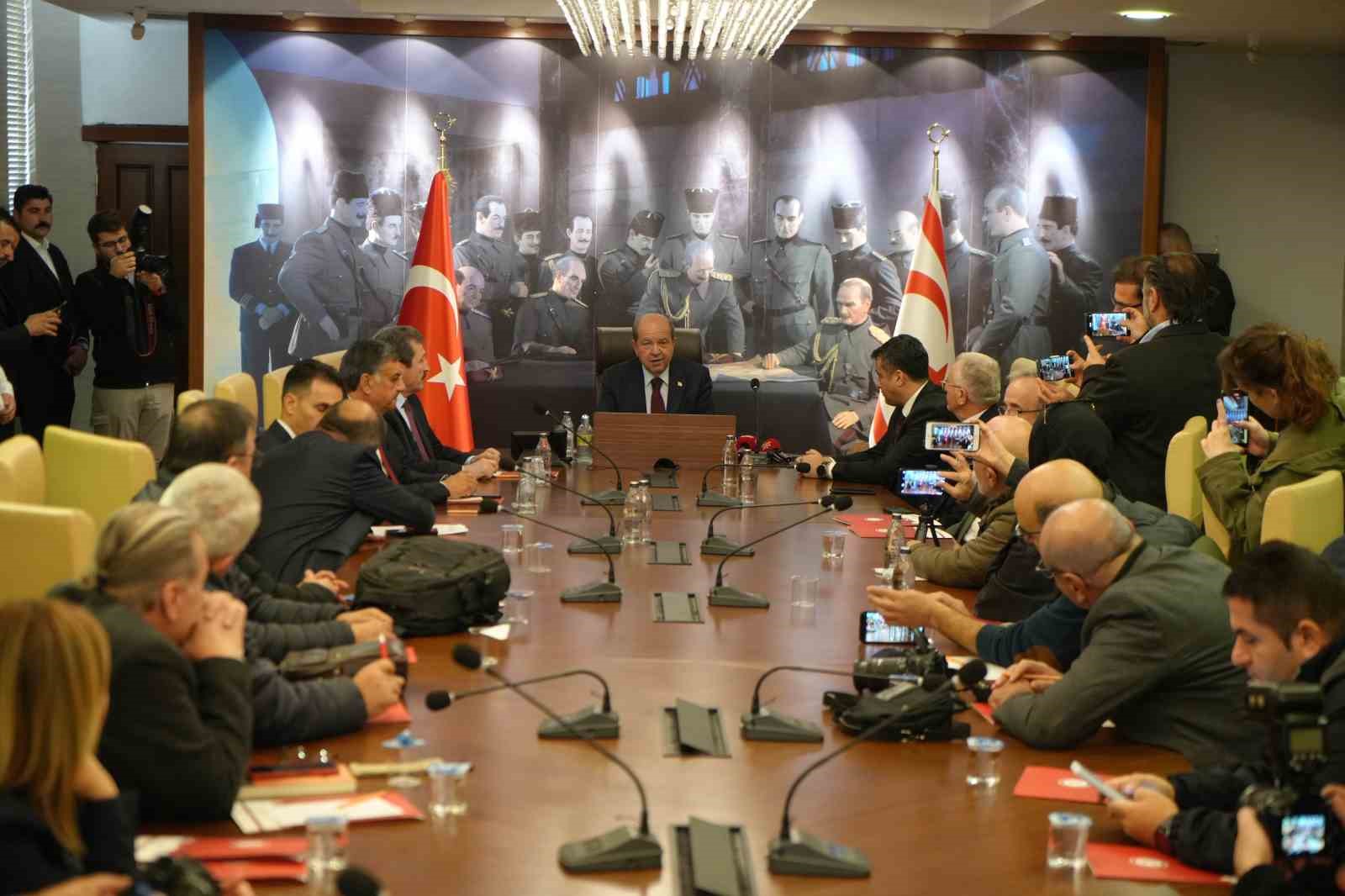 KKTC Cumhurbaşkanı Tatar: 