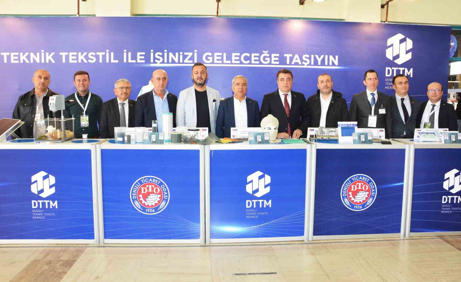 Denizli’de açılan tekstil fuarına yurtdışı dahil 60 firma stant açtı
