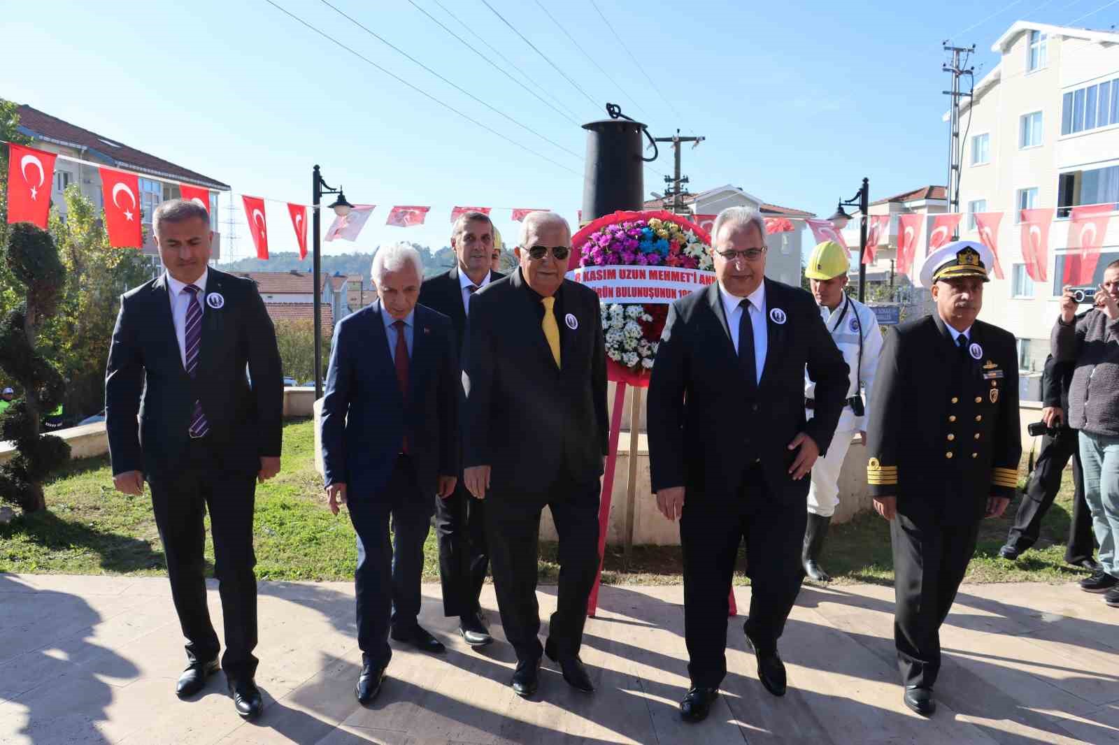 Taş kömürünü bulan Uzun Mehmet törenle anıldı
