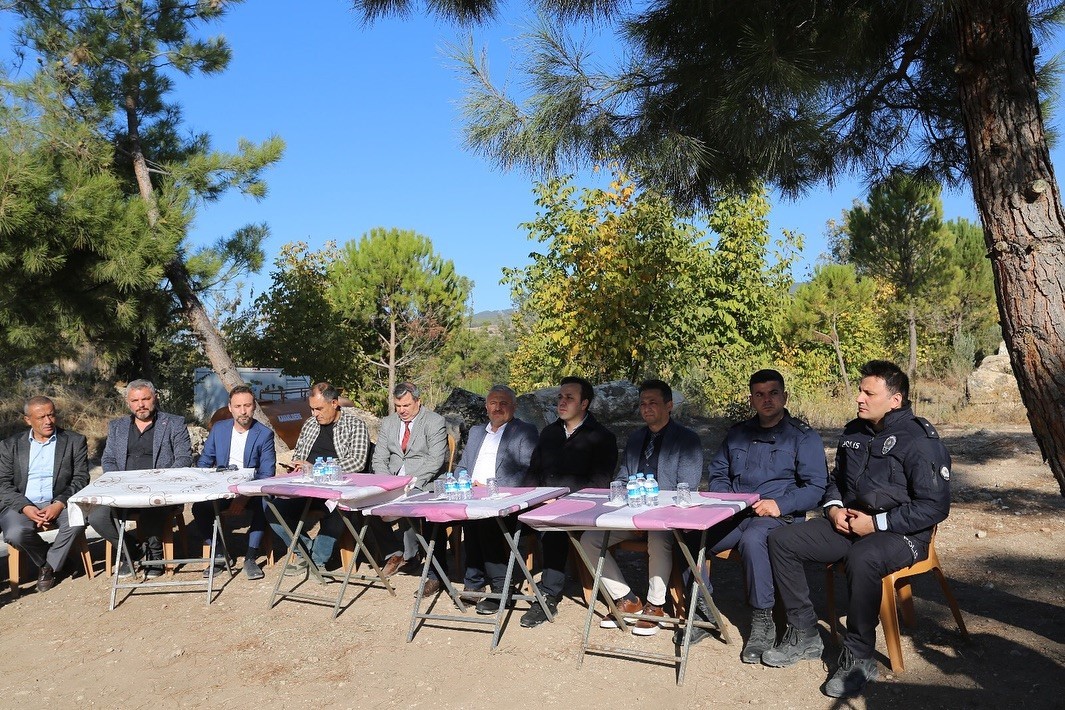 Kavaklıdere’de zeytin hasat sezonu Hillerima Antik Kenti’nde dualarla başladı
