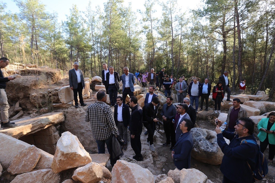 Kavaklıdere’de zeytin hasat sezonu Hillerima Antik Kenti’nde dualarla başladı
