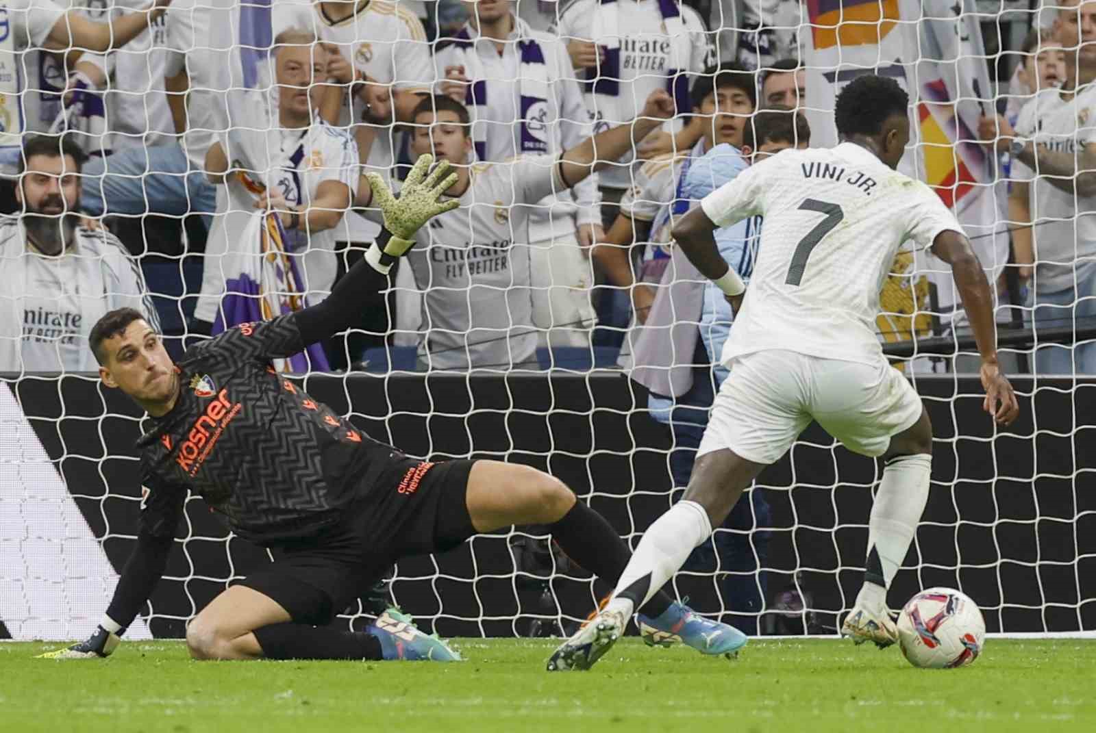 Vinicius hat-trick yaptı, Real Madrid galibiyeti hatırladı
