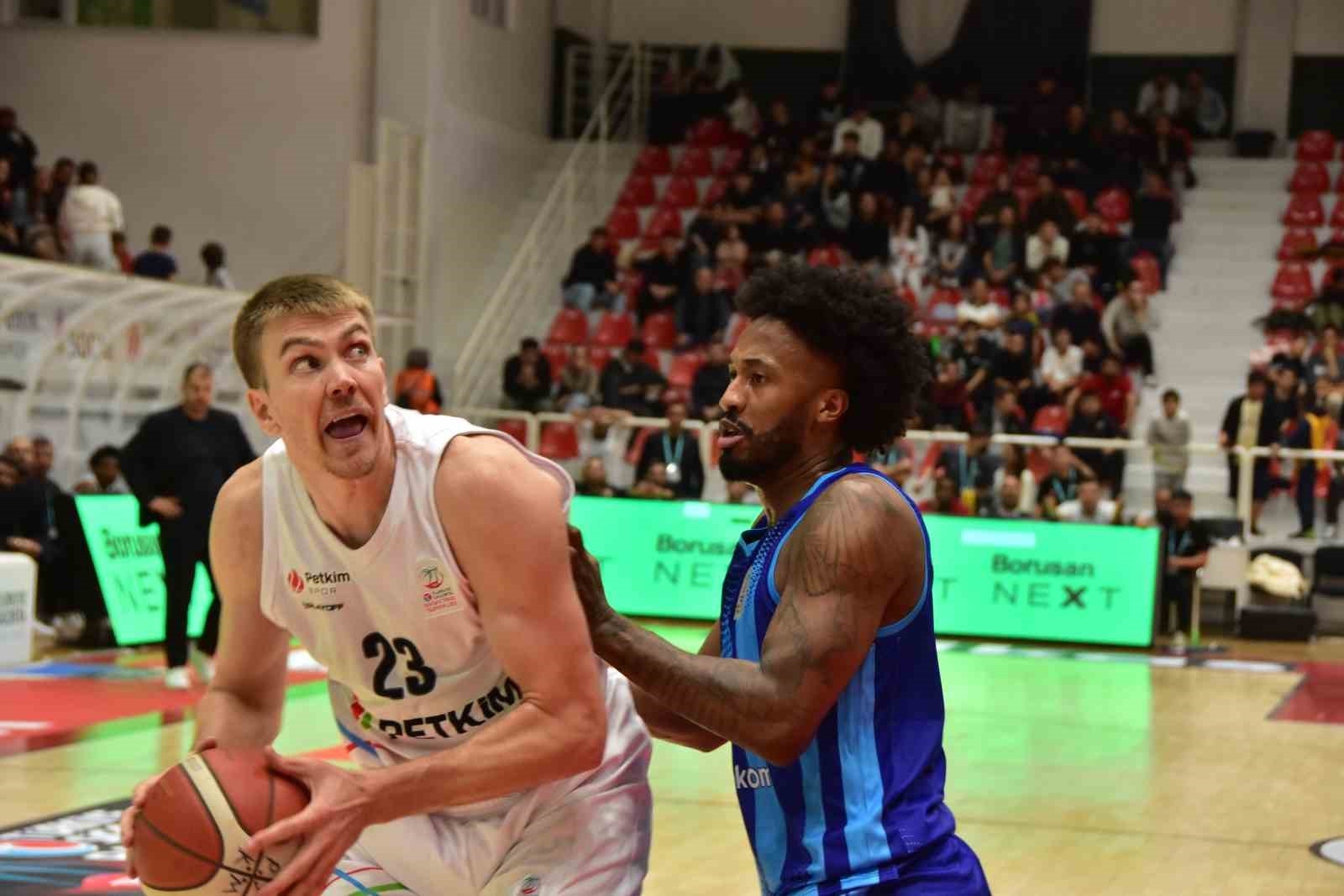 Basketbol Süper Ligi: Aliağa Petkimspor: 68 - Türk Telekom: 75
