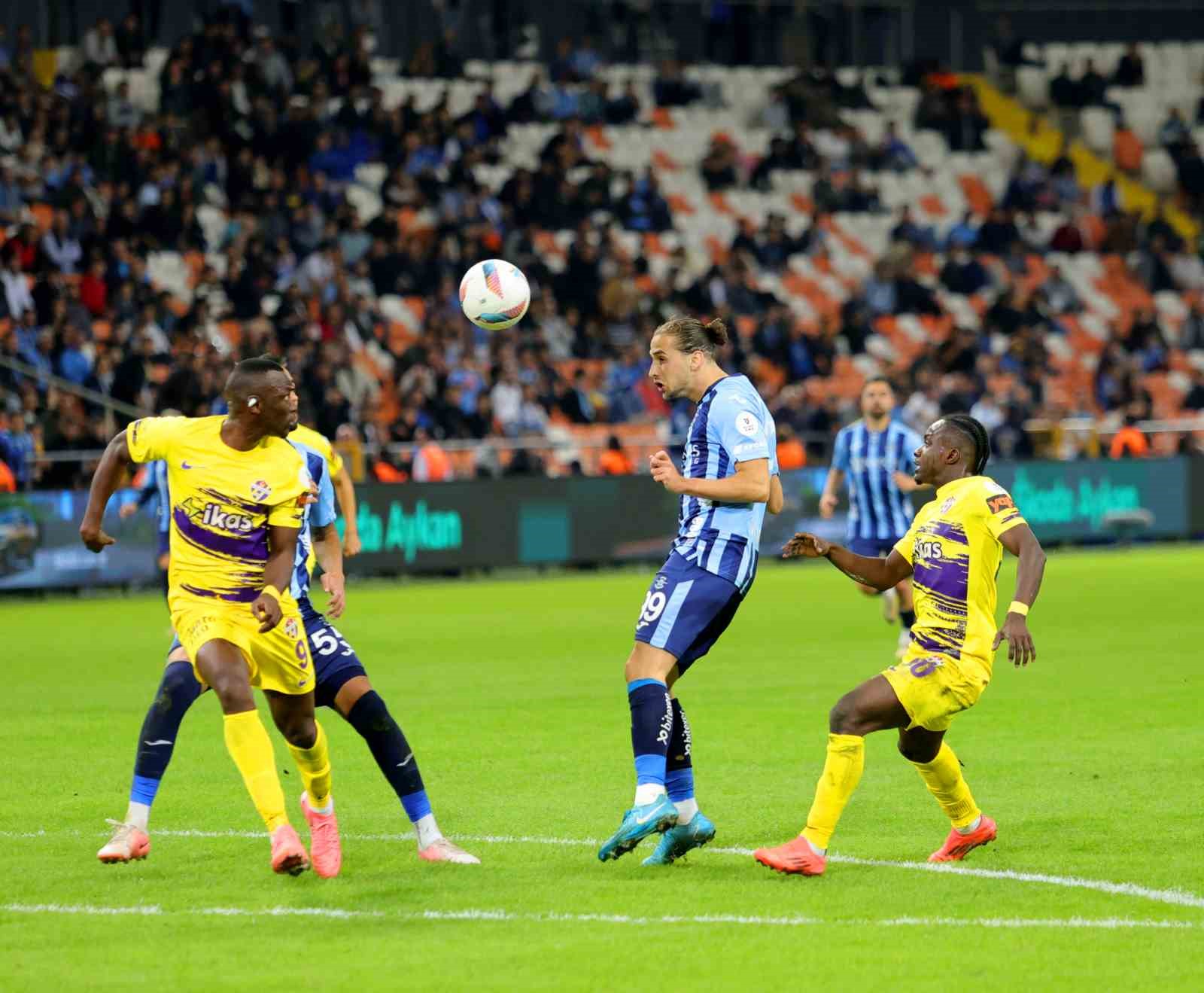 Trendyol Süper Lig: Adana Demirspor: 0 - Eyüpspor: 1 (Maç sonucu)
