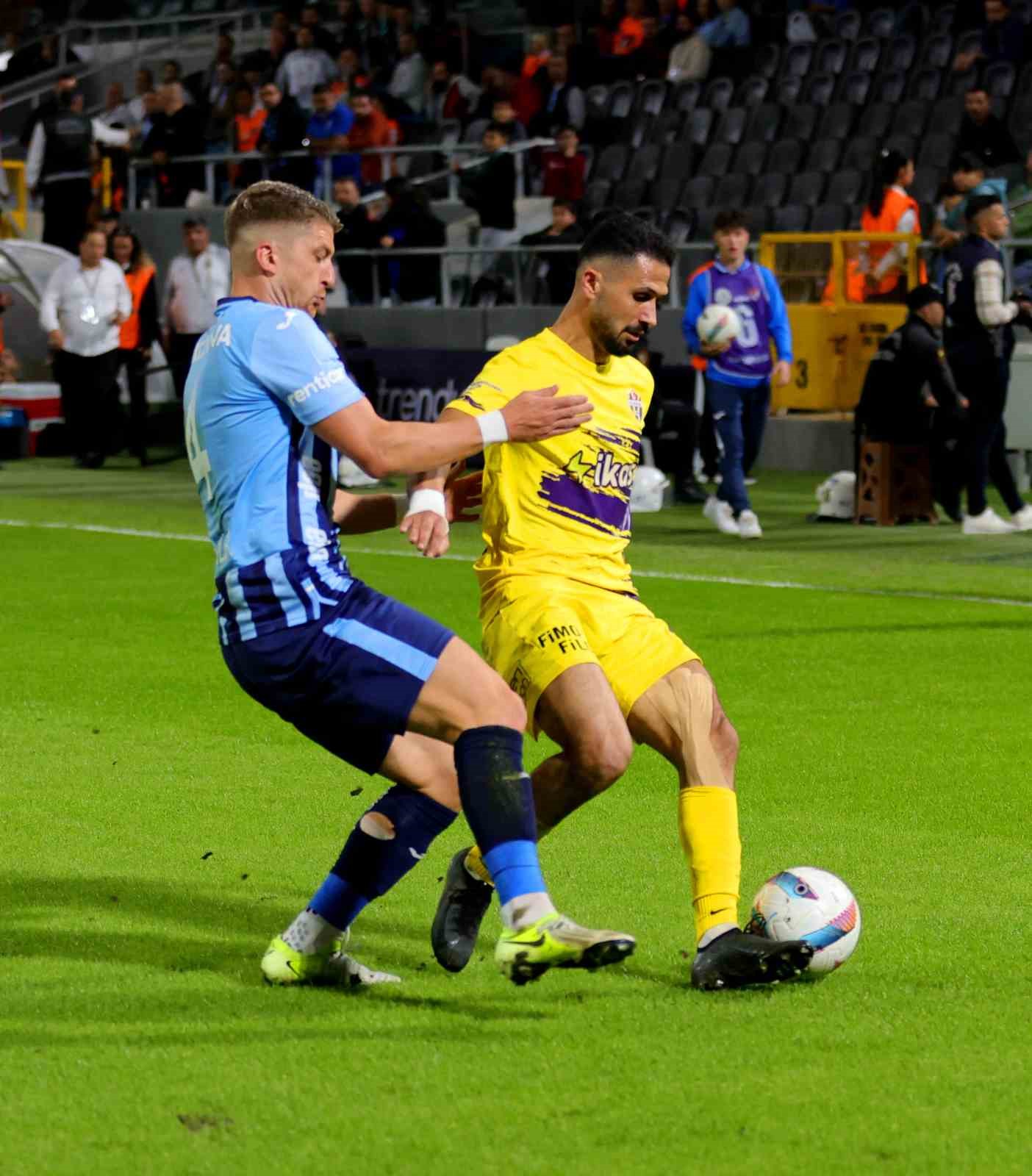 Trendyol Süper Lig: Adana Demirspor: 0 - Eyüpspor: 1 (Maç sonucu)
