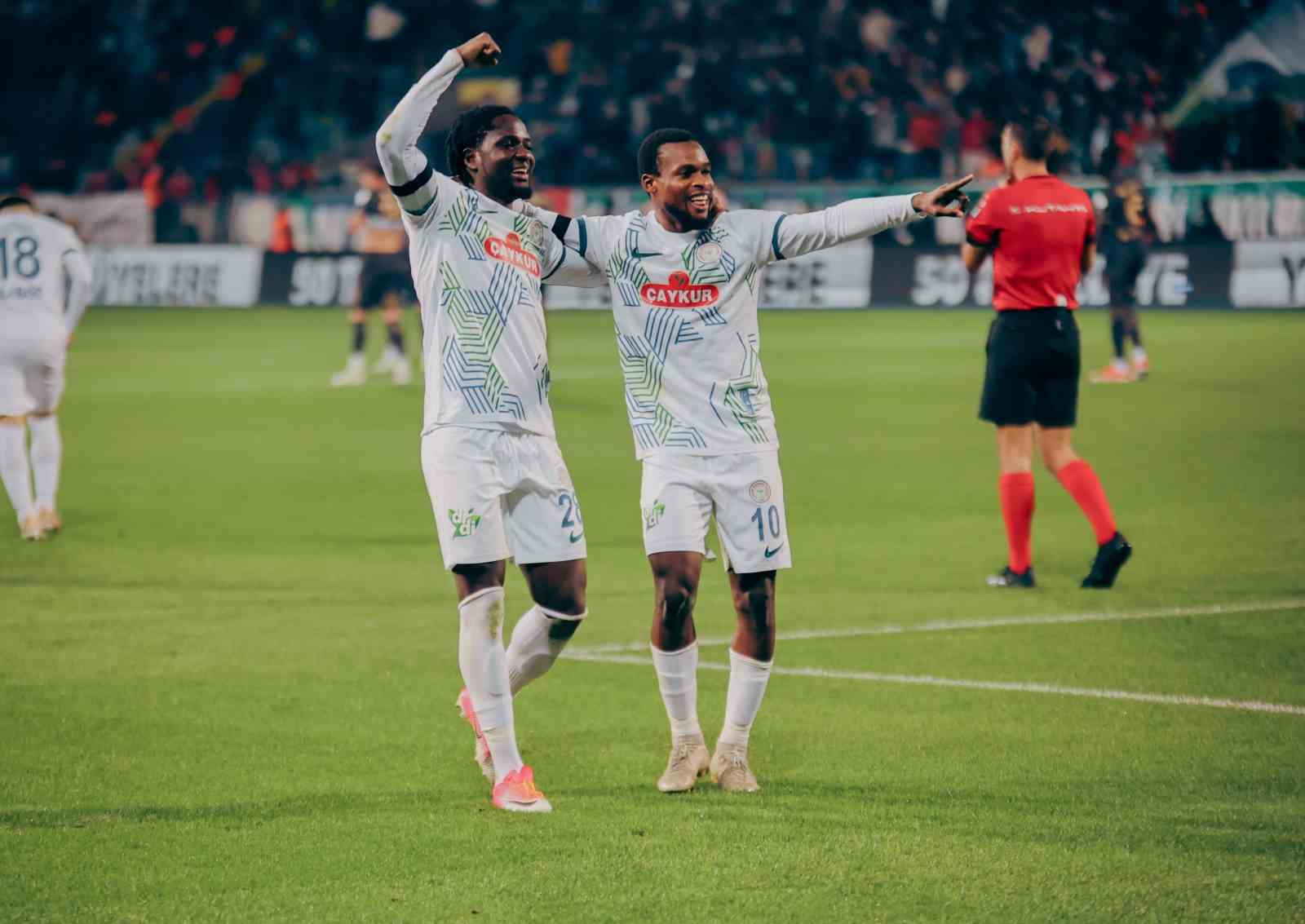 Trendyol Süper Lig: Çaykur Rizespor: 3 - Trabzonspor: 1 (Maç sonucu)
