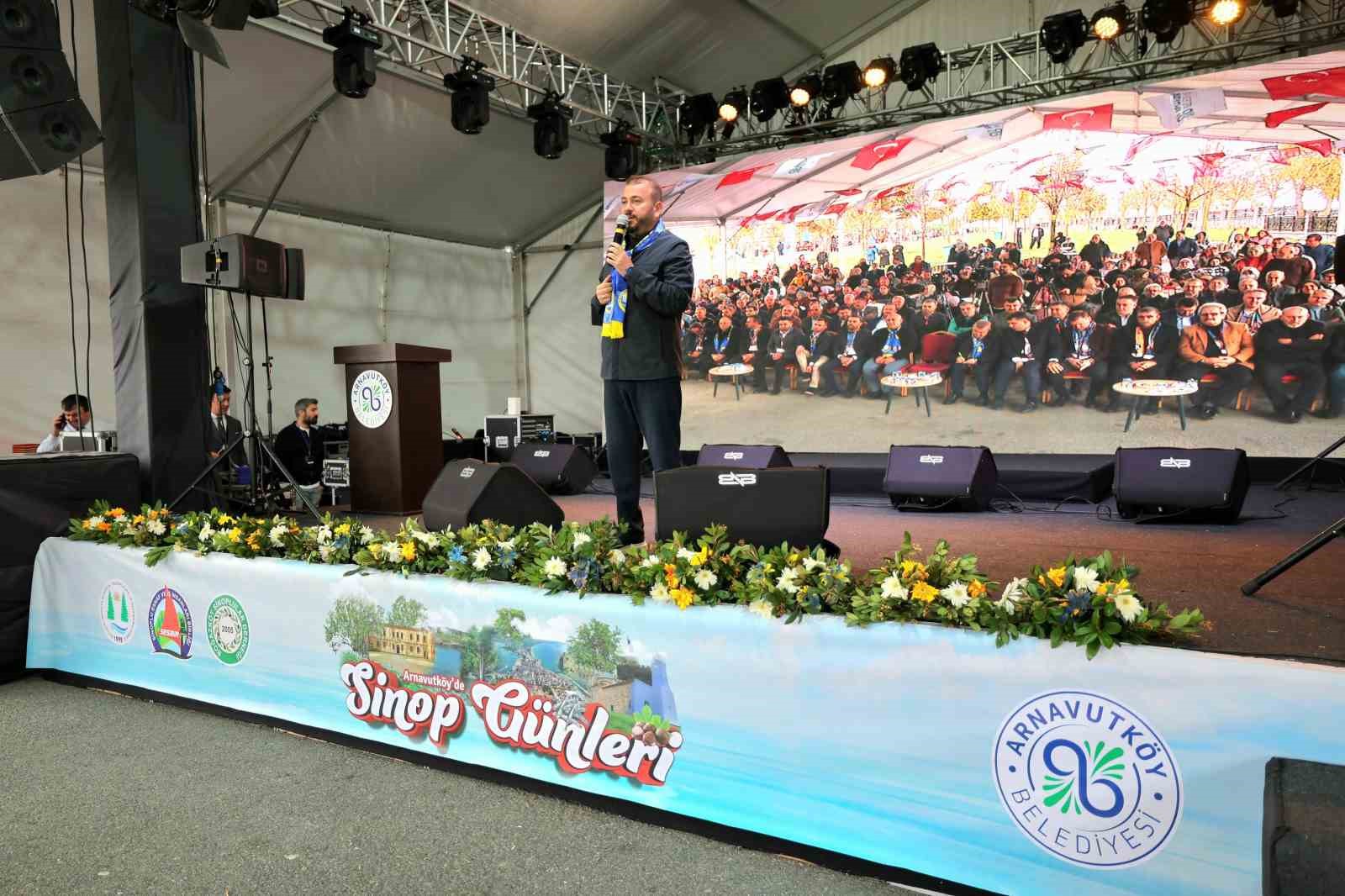 Arnavutköy’de Sinop Tanıtım Günleri coşkuyla gerçekleştirildi
