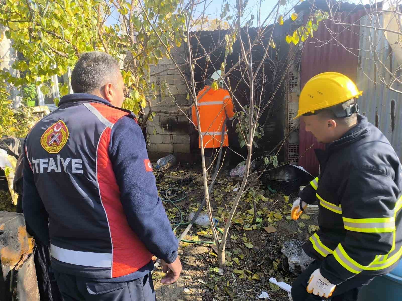 Iğdır’da tandırda çıkan yangın kısa sürede söndürüldü
