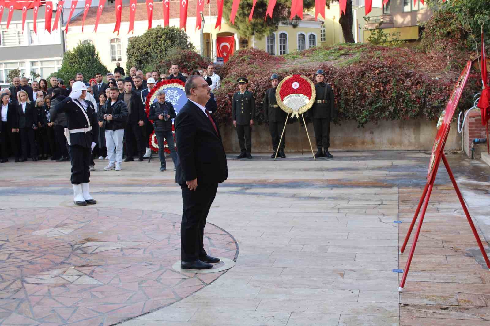 Aydın’da 10 Kasım Atatürk’ü Anma Töreni Gerçekleşti
