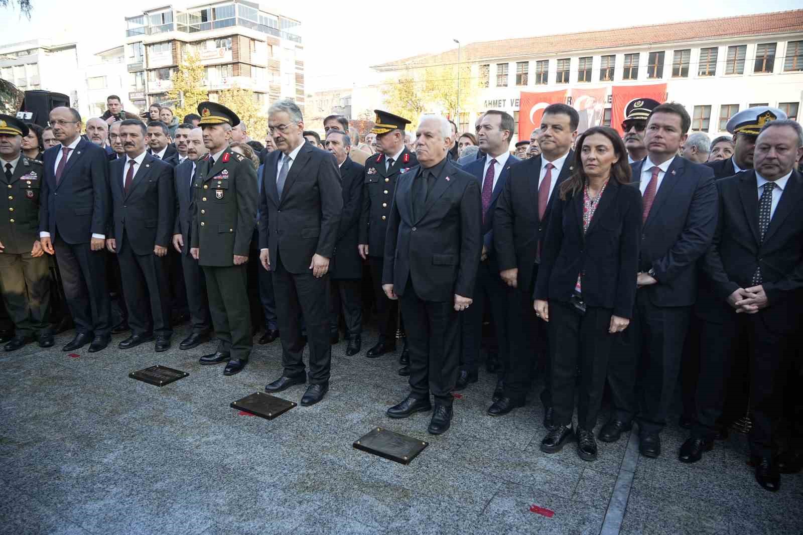 Atatürk, ebediyete intikalinin 86. yıl dönümünde Bursa’da anıldı
