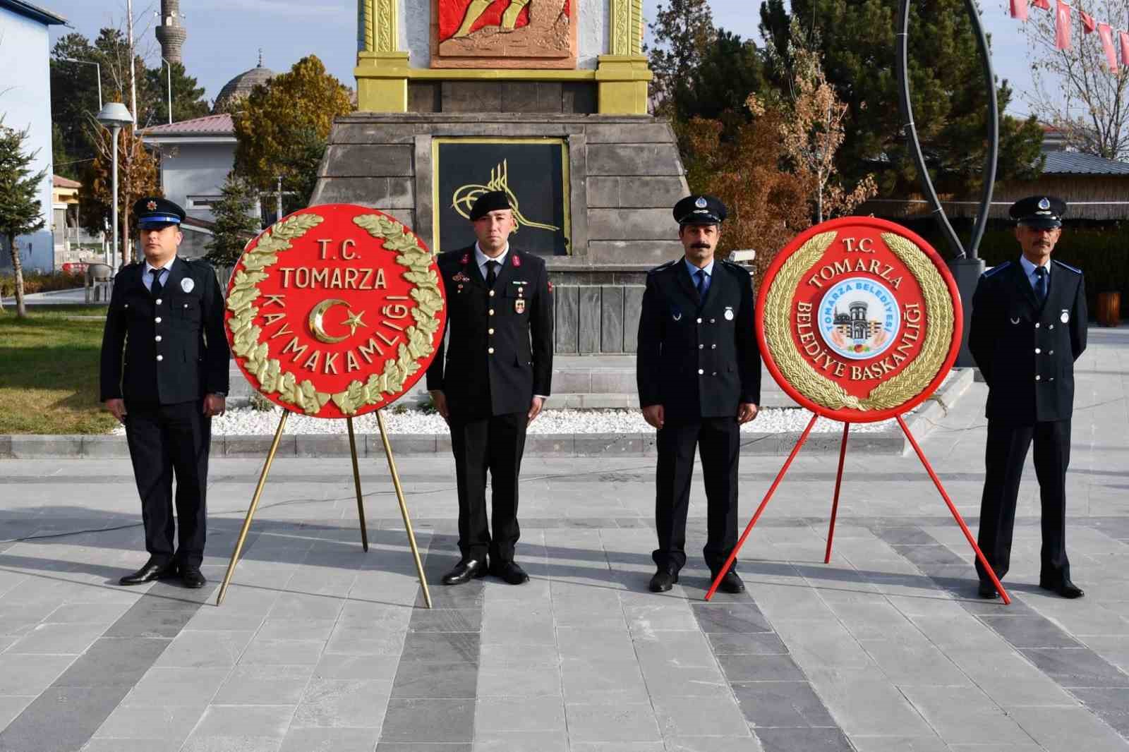 Atatürk Tomarza’da anıldı
