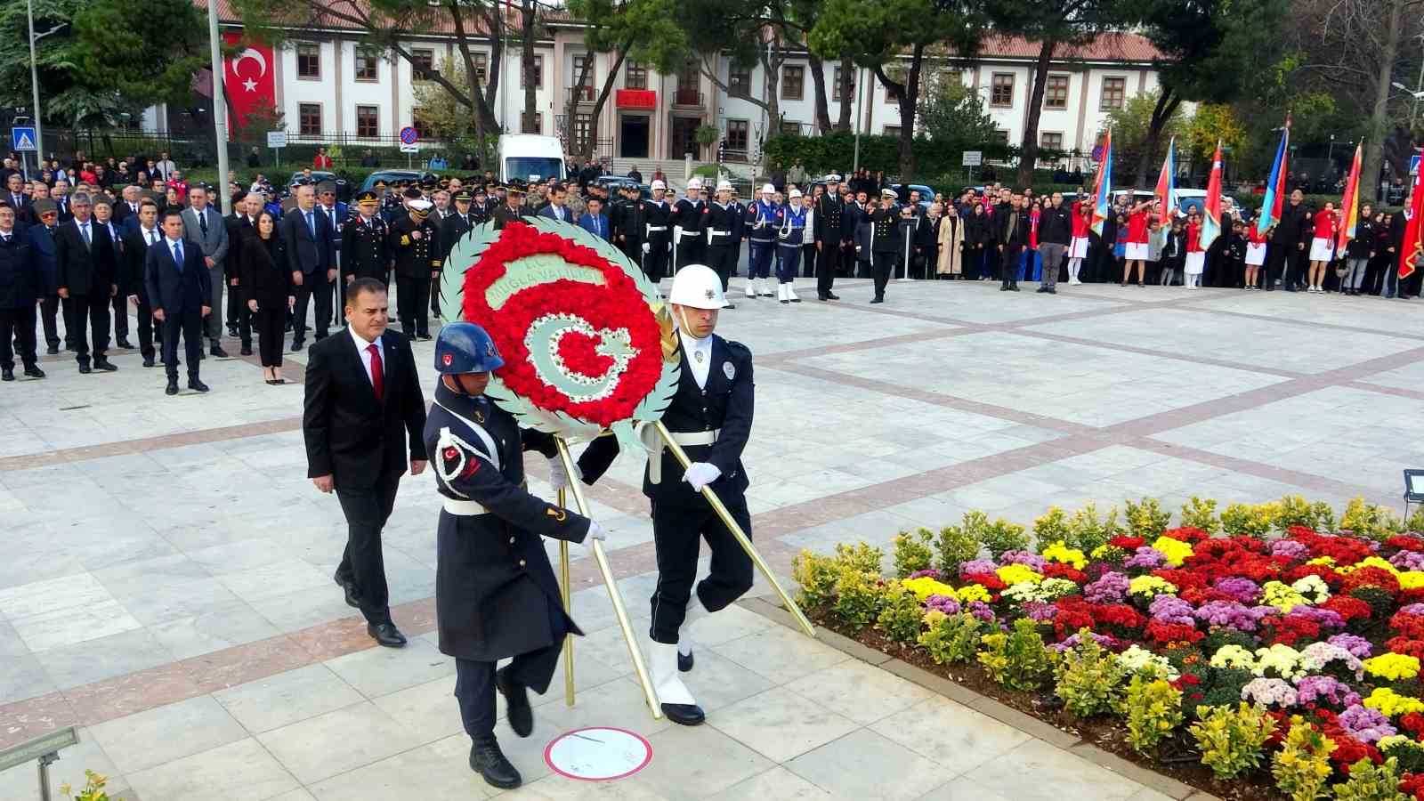 Gazi Mustafa Kemal Atatürk, Vefatının 86’ıncı yılında Muğla’da anıldı
