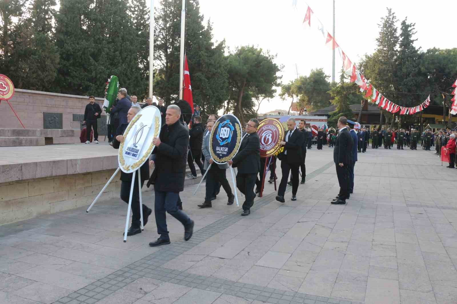 Balıkesir Ata’sını andı
