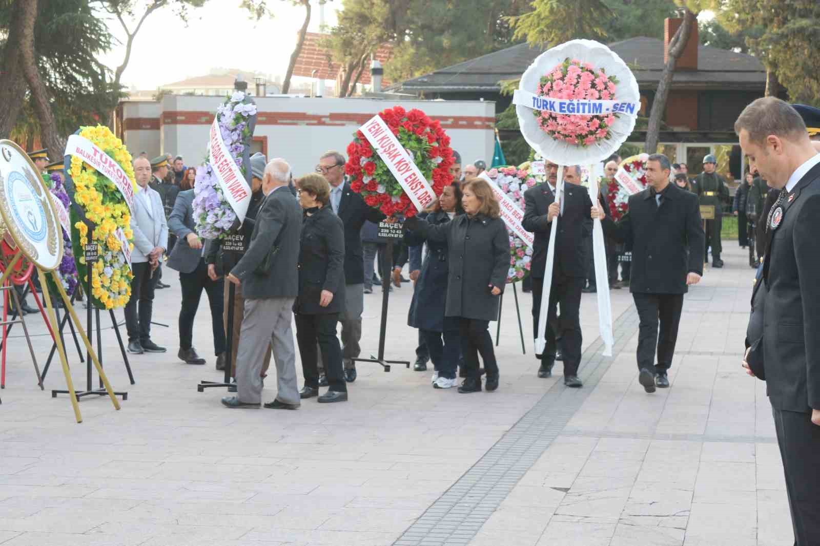 Balıkesir Ata’sını andı
