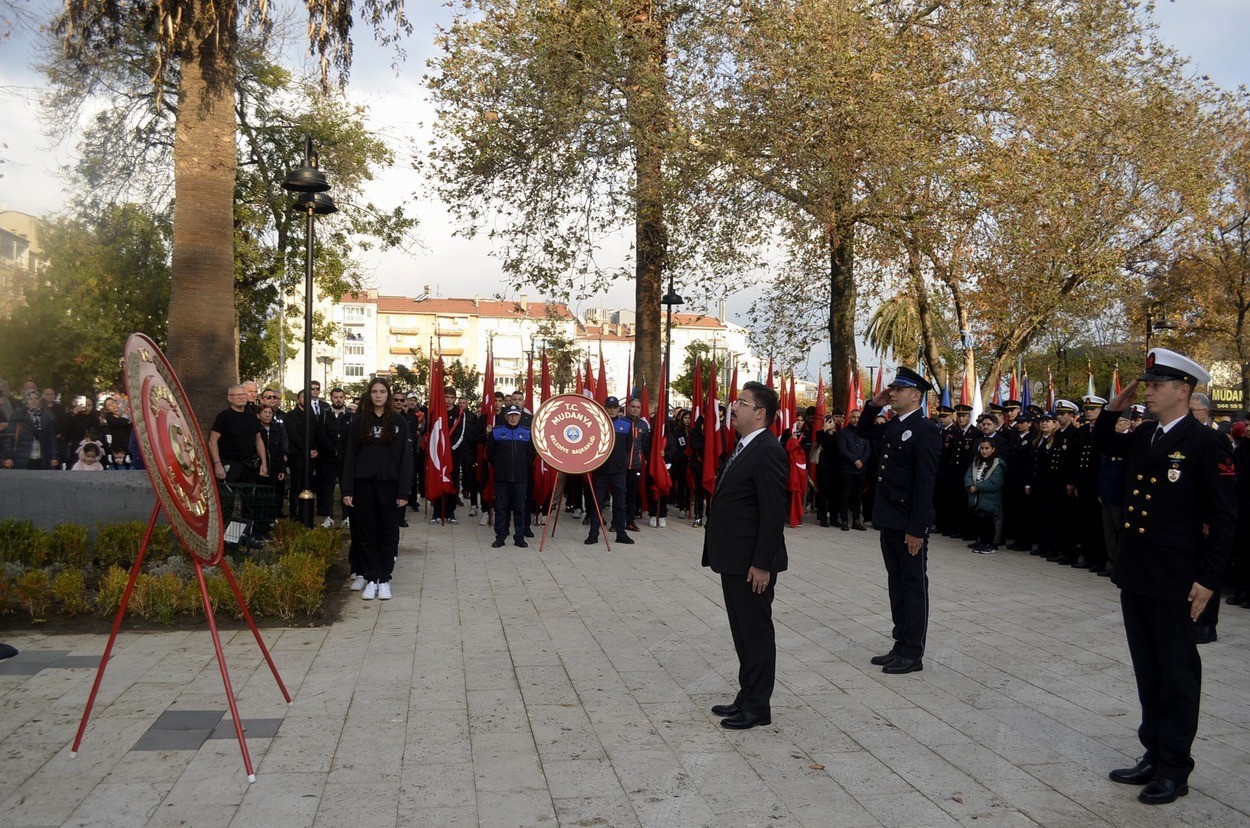 Atatürk Mudanya’da özlemle anıldı
