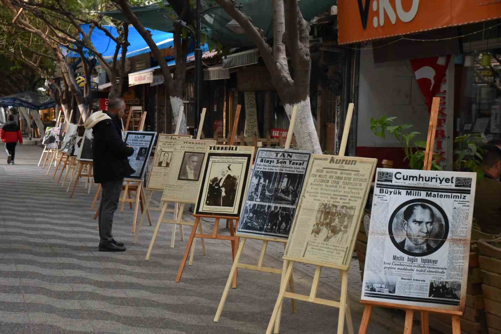 İncirliova Belediyesi’nden 10 Kasım’a özel ’Atatürk Fotoğraf Sergisi’
