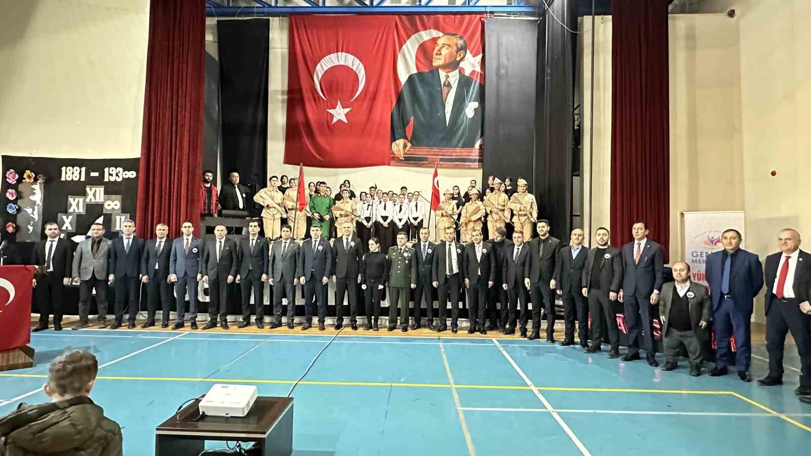 Yüksekova’da 10 Kasım Atatürk’ü Anma Günü
