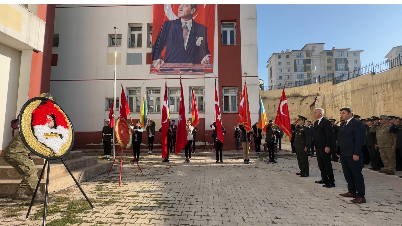 Yüksekova’da 10 Kasım Atatürk’ü Anma Günü
