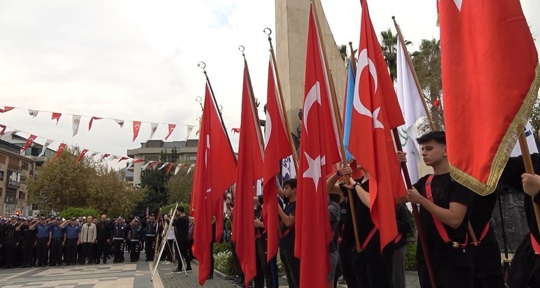 Atatürk, Alanya’da da anıldı
