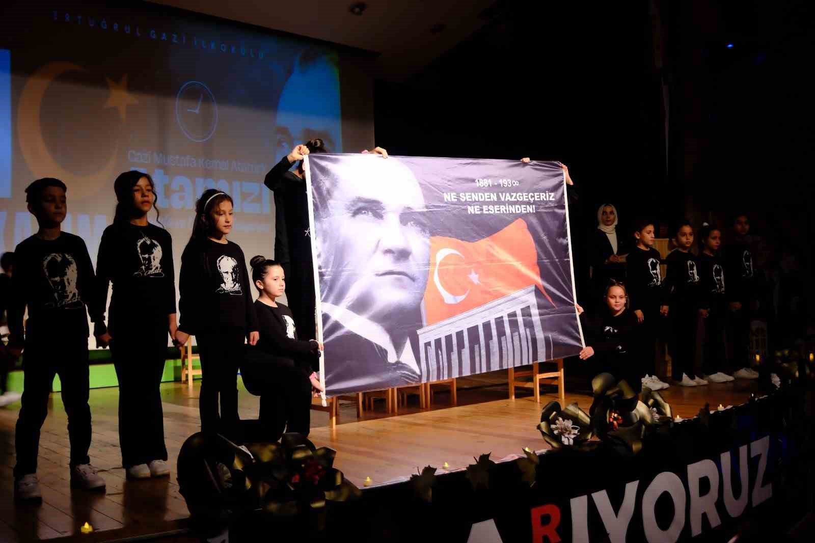 Atatürk, Kuyucak’ta düzenlenen törenle anıldı
