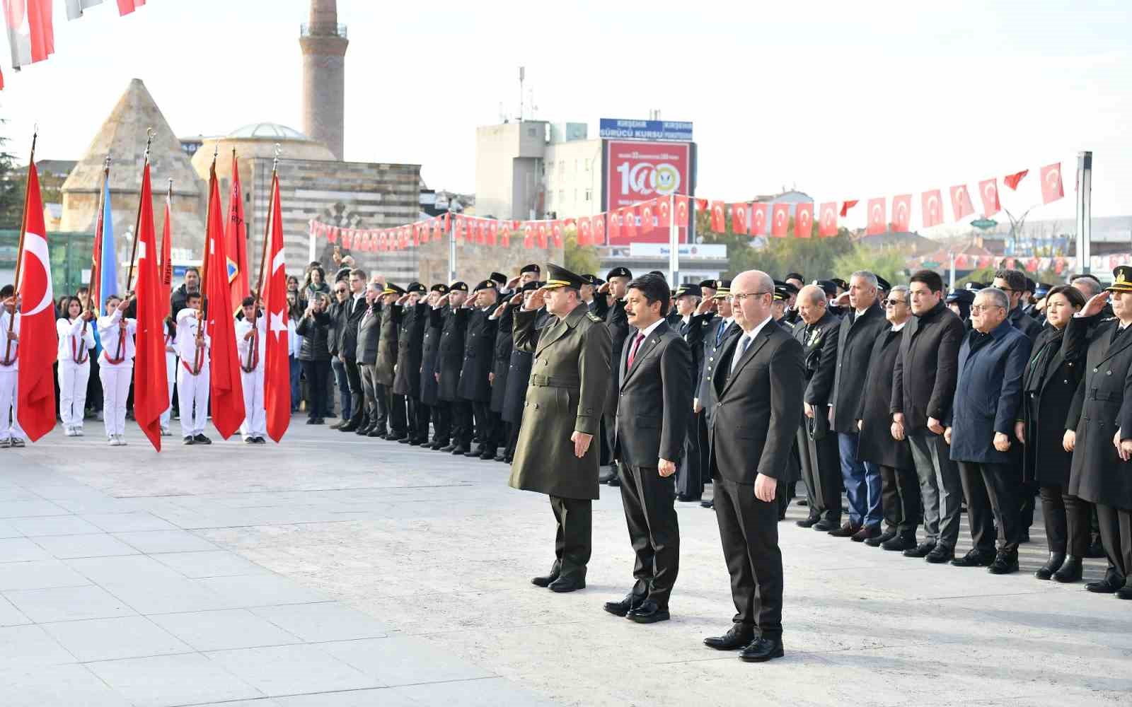 Gazi Mustafa Kemal Atatürk, vefatının 86. yılında Kırşehir’de anıldı
