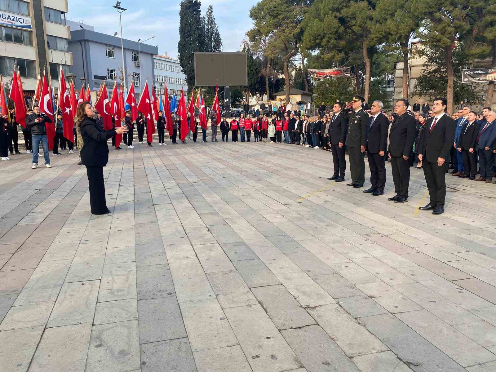 Manisa’nın ilçelerinde Atatürk anıldı
