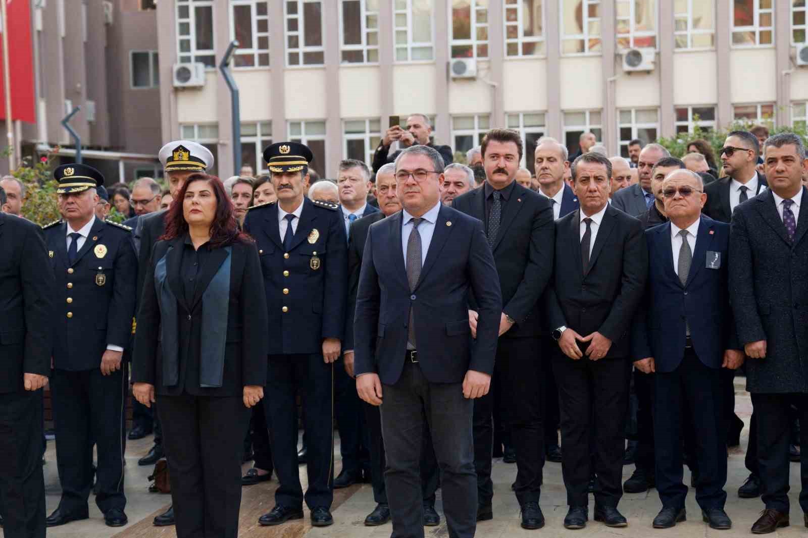 Başkan Yetişkin, Atatürk’ü Anma törenlerine katıldı
