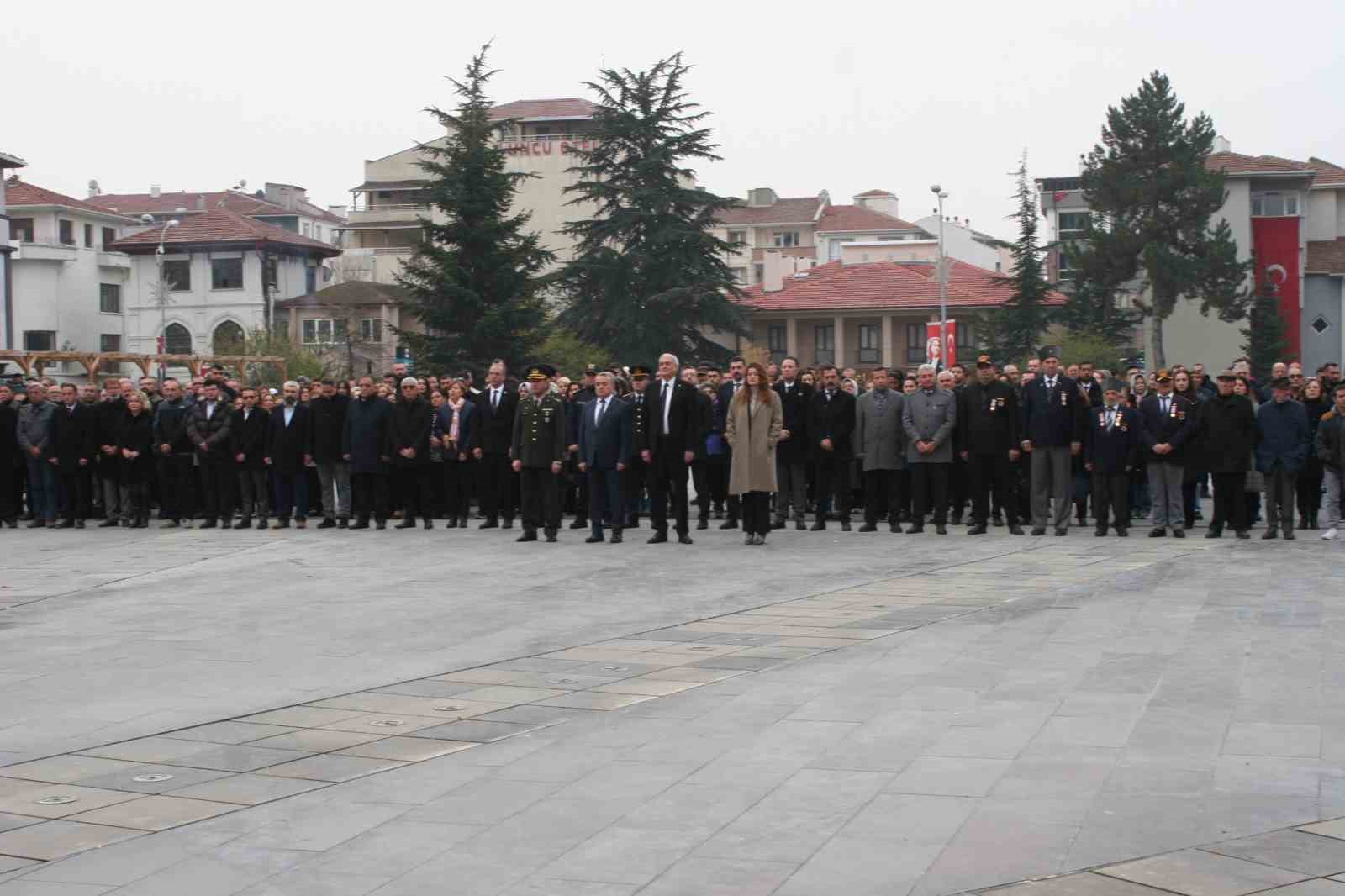 Bozüyük’te 10 Kasım Atatürk’ü Anma töreni düzenlendi
