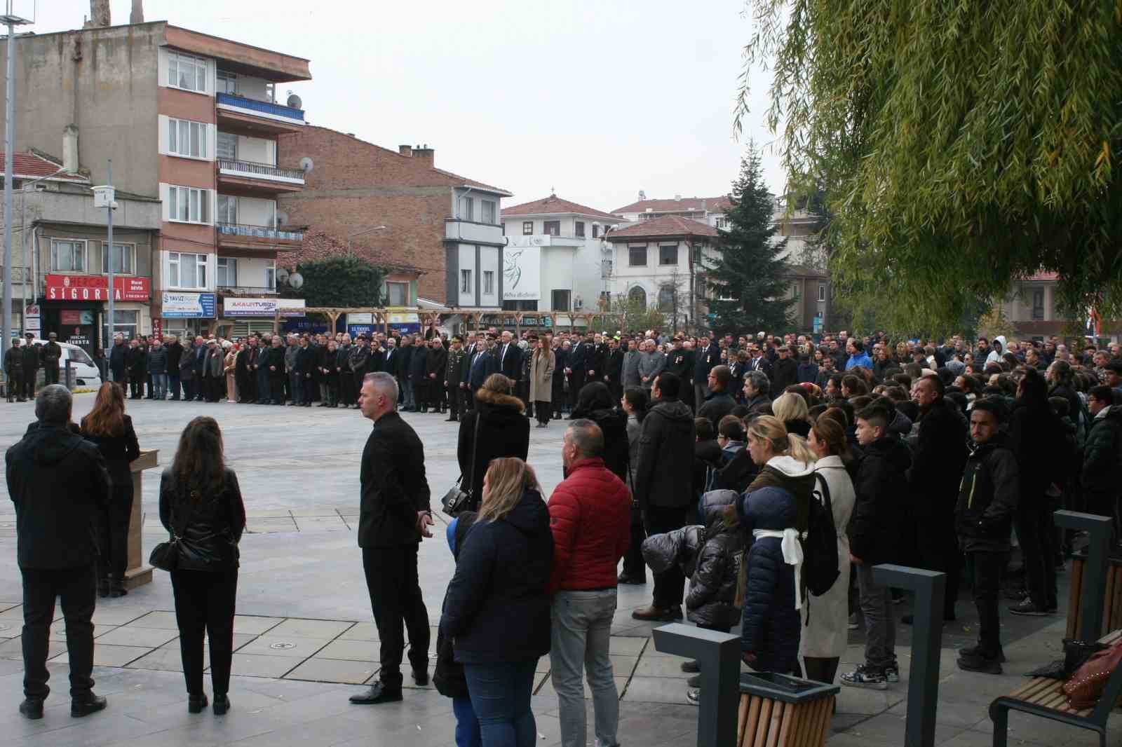 Bozüyük’te 10 Kasım Atatürk’ü Anma töreni düzenlendi
