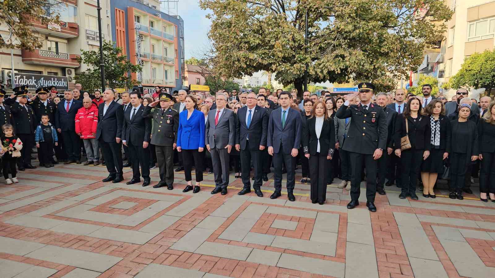 Atatürk, ebediyete irtihalinin 86. yılında Nazilli’de anıldı
