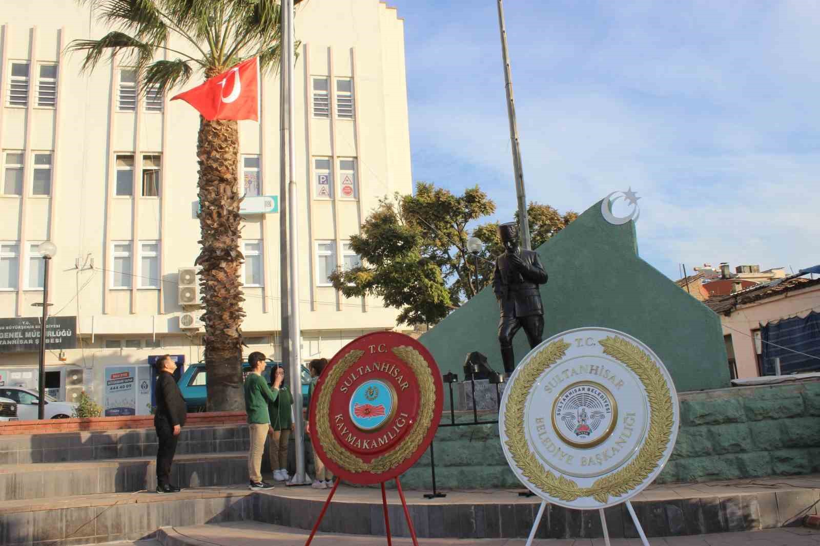 Atatürk, Sultanhisar’da anıldı
