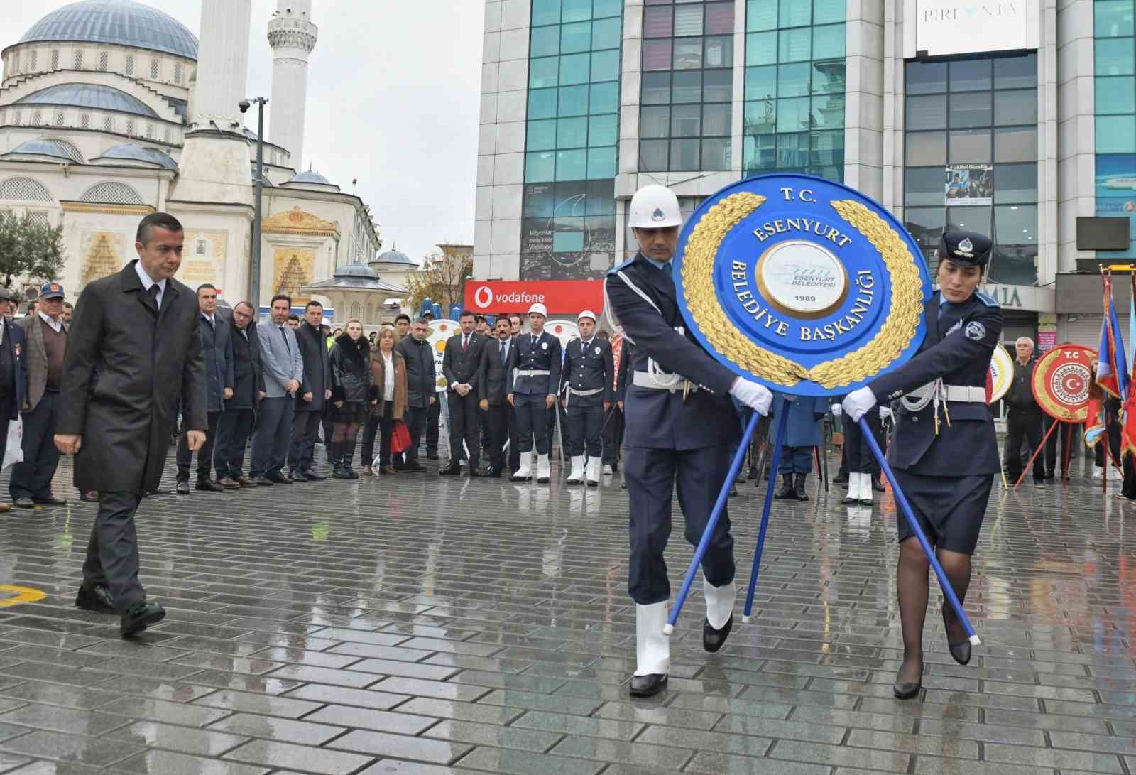 Gazi Mustafa Kemal Atatürk vefatının 86. yıl dönümünde Esenyurt’ta anıldı
