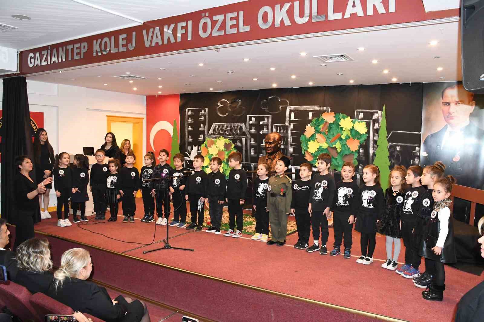 Minik GKV’lilerin Atatürk sevgisi duygulandırdı
