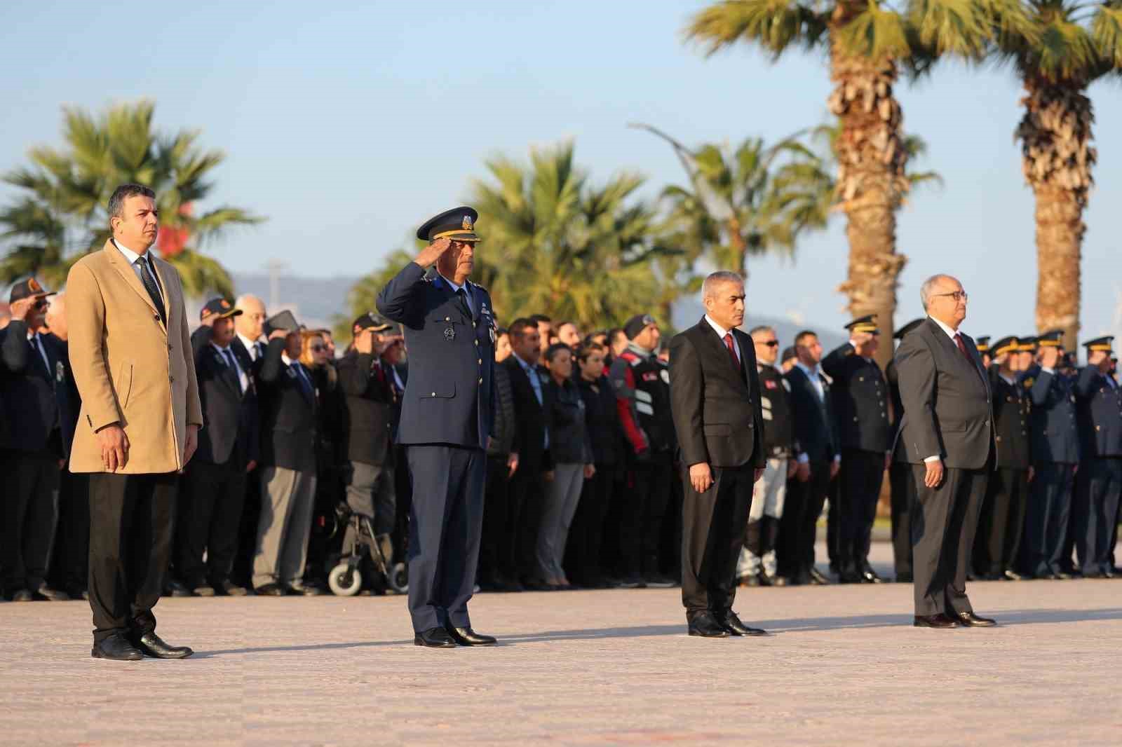 Atatürk, Aliağa’da da anıldı
