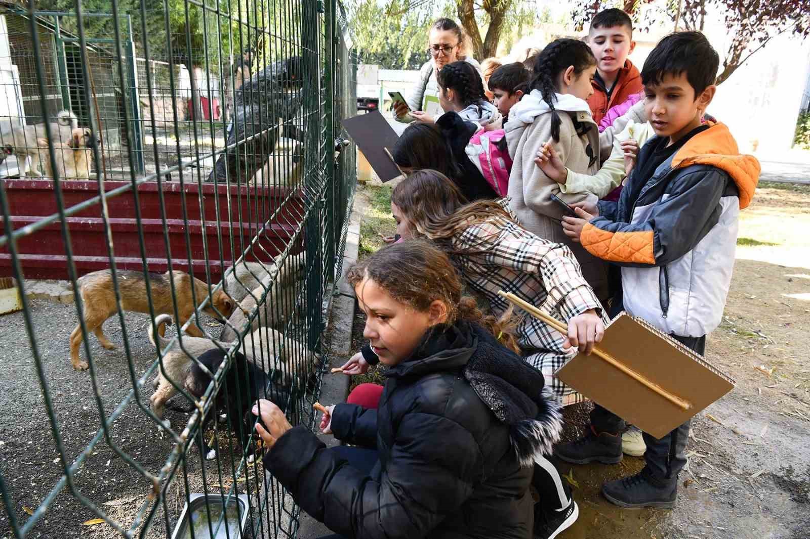 Öğrencilerden can dostlara anlamlı bağış
