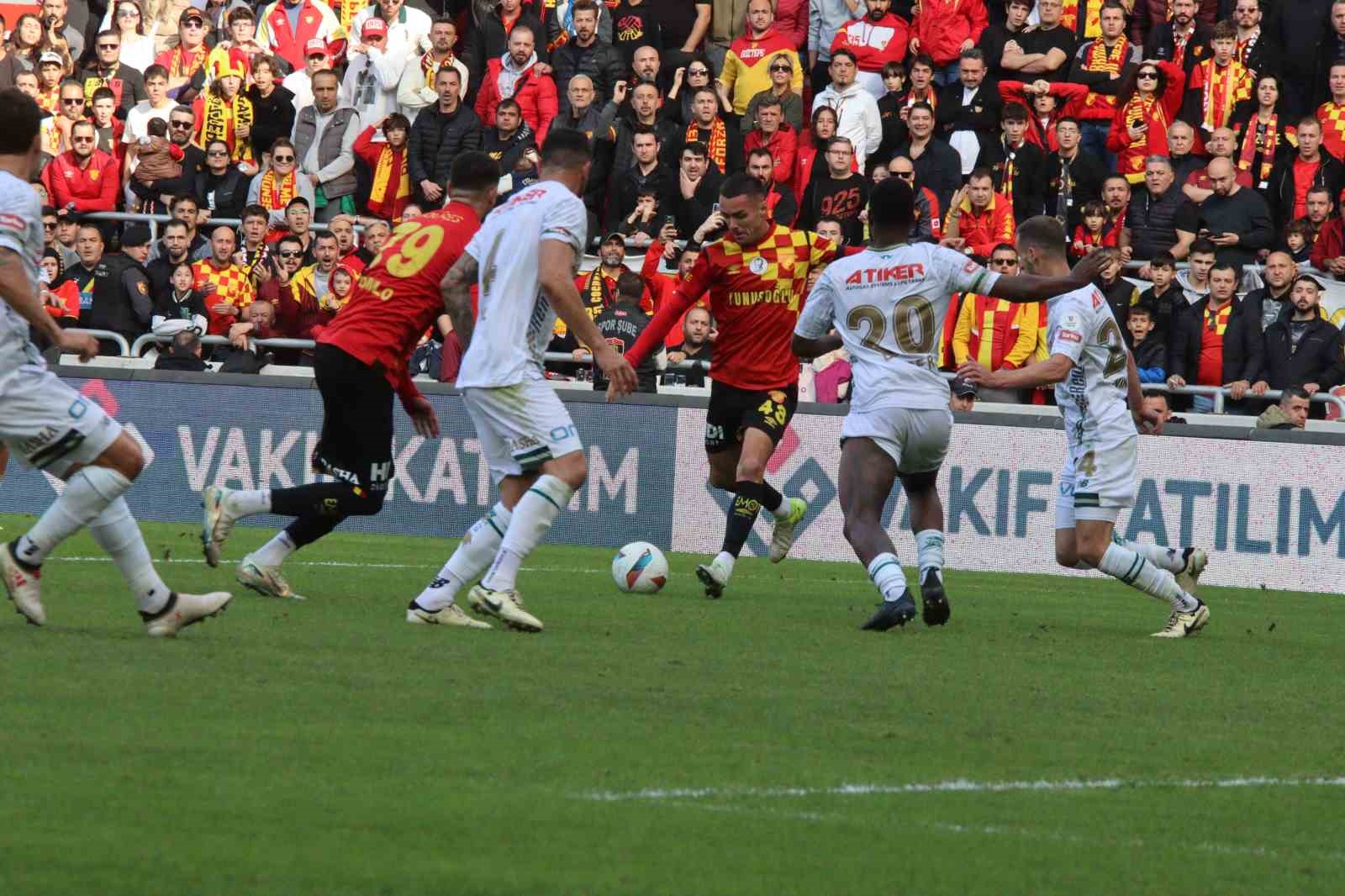 Trendyol Süper Lig: Göztepe: 2 - Konyaspor: 0 (Maç sonucu)
