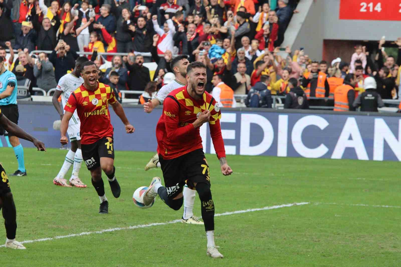 Trendyol Süper Lig: Göztepe: 2 - Konyaspor: 0 (Maç sonucu)
